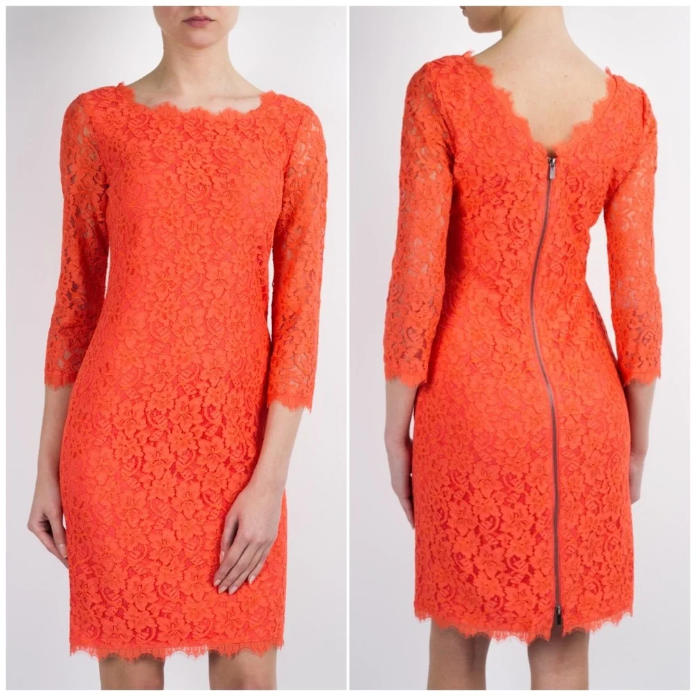 Diane von Furstenberg DVF Zarita Lace Dress - Picture 16 of 16